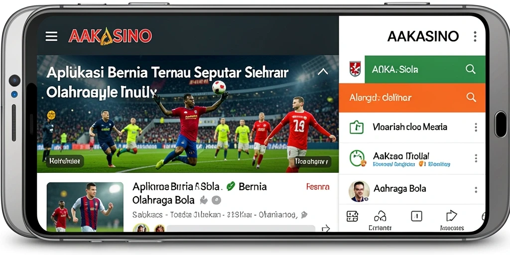 Antarmuka AAKASINO menampilkan berita Olahraga Bola dengan menarik.