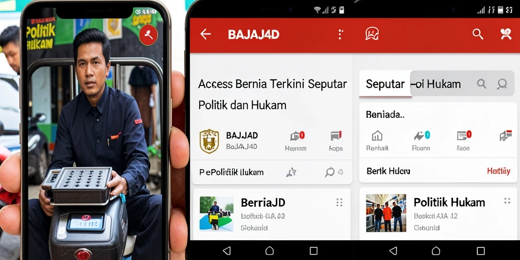 Antarmuka aplikasi BAJAJ4D yang intuitif dan informatif.