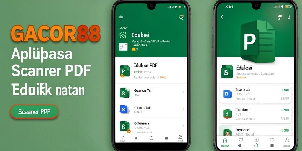 Antarmuka GACOR88 yang sederhana dan mudah digunakan untuk Scanner PDF.