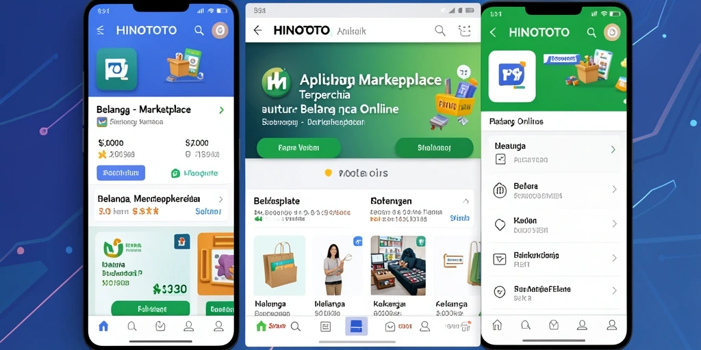 Tampilan antarmuka HINOTOTO yang user-friendly dan menarik.